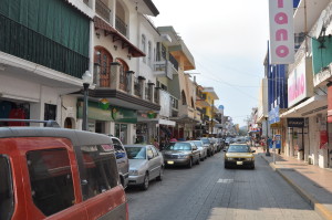 Just some random streets in El Centro district of Manzanillo.