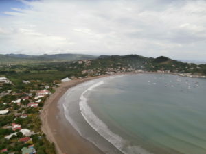 Looking down over San Juan del Sur